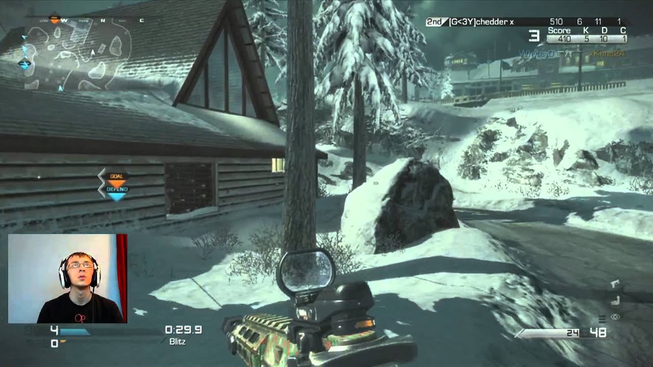 Call Of Duty: Ghost - Live Com w/Webcam - Blitz - YouTube
