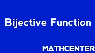 Bijective Function