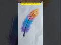 How to Draw a magistic feather 🪶 #feather #coloring #royal #viral #viralart #art #artactivity #day3