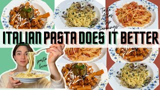 BEST RATED PASTA DISHES in the world: reproducing 3 *traditional Italian* recipes