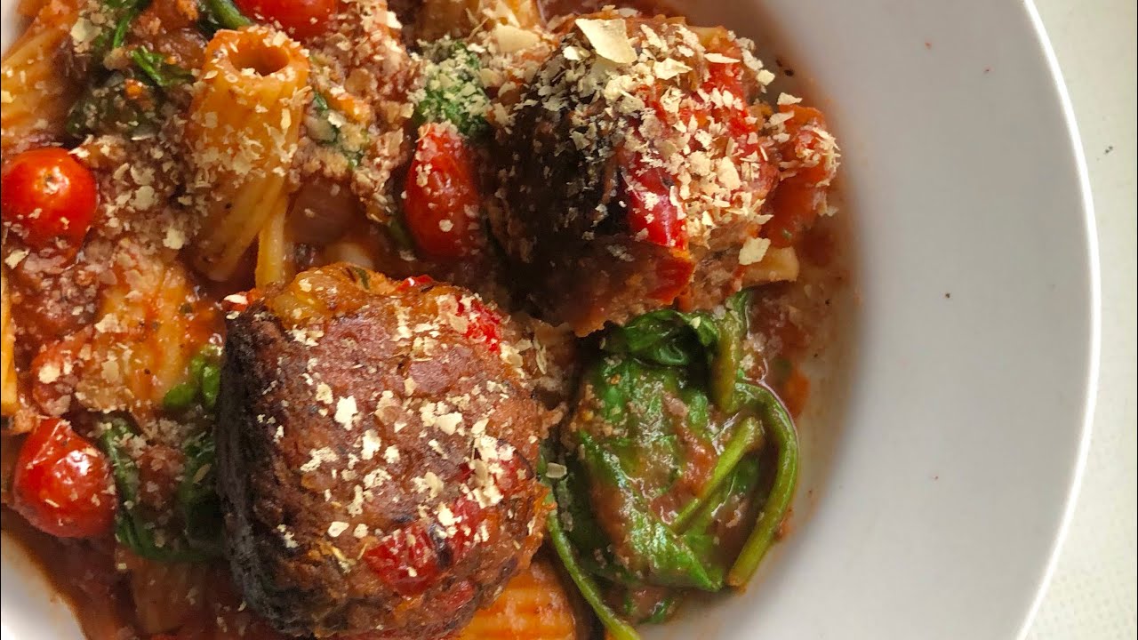 Easiest Meatball recipe using Simple Truth Plant-based Minced meat
