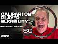 John Calipari GOES OFF on NCAA player eligibility &amp; expresses major concerns | SportsCenter