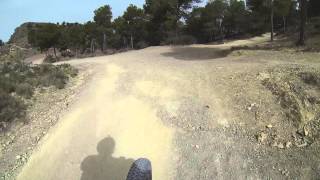 Ruta MTB El Valle Relojero Fuensanta Murcia BTT Bici Montaña Mountain Bike GoPro