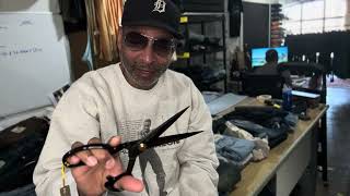 Guggenheim Shears - Why we think they're the best for cutting denim.