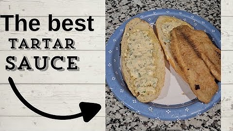 How to Make The Ultimate Crispy Fish Sandwiches with Tartar Sauce #burlapali, #tartarsauce,