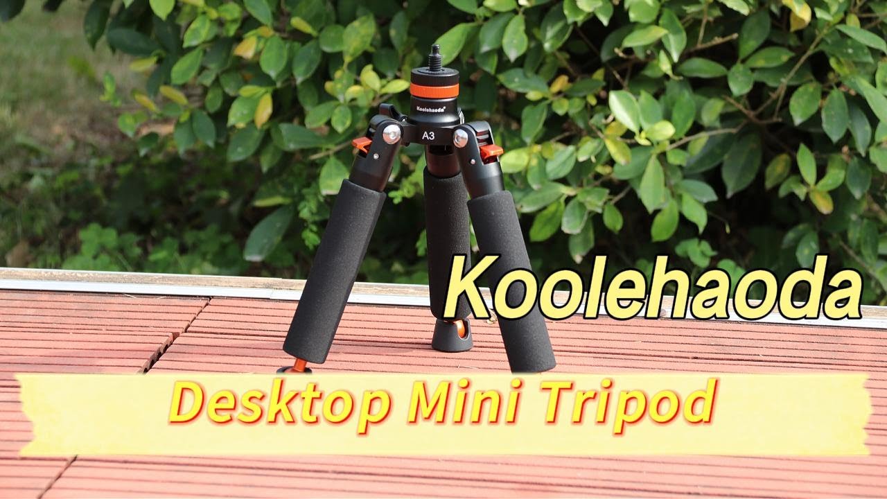 Tabletop Mini Tripod, Travel Portable Tripod With 1/4 And 3/8 Screw Mo And Extendable Leg Design Max Load 10kg 22lbs For Dslr Camera Video Recorder Cell Phonemt 03