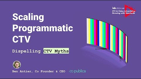 IAB Tech Lab - Opening Keynote by Ben Antier CEO @Publica