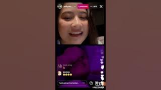 Live ig Prilly bareng irzannpaiq