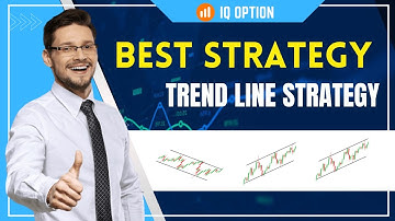 Iq option Trand Line Strategy || Iq option best strategy for Beginners || Binary option trading