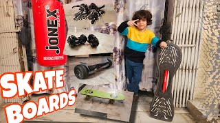 Information My Skateboard Collection | Let's Roll ! @the_sadhvik Hoverboard | Waveboard | Skateboard News