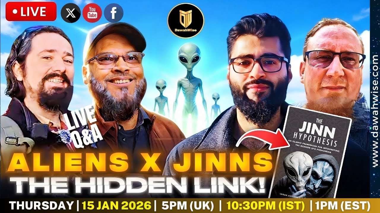 The Shocking Connection Between UFOs, Aliens and Jinns | Hashim, Imran, Faruq and I.Hakim