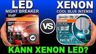 ❇ Kann XENON LED Licht? OSRAM Night Breaker LED vs XENON Cool Blue Intense Next Gen Comparison