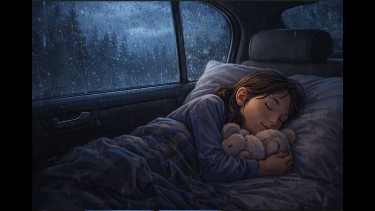 8H for Midnight – Gentle Rain, Piano & Flute for Deep Sleep
