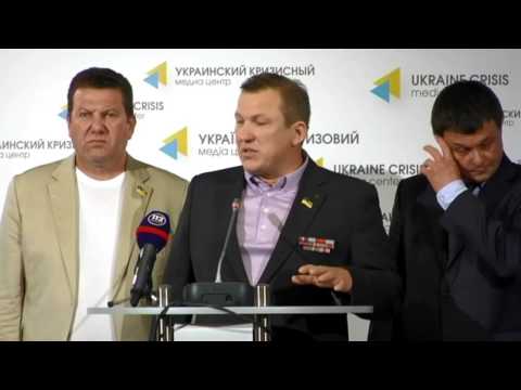 Veterans of the Afghanistan. Ukraine Crisis Media Center, 3rd of September, 2014