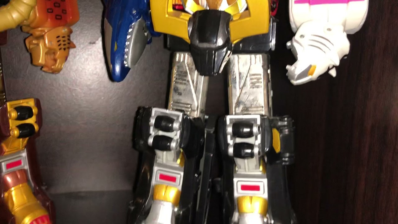 Power ranger wild force/ gaoranger Zord collection