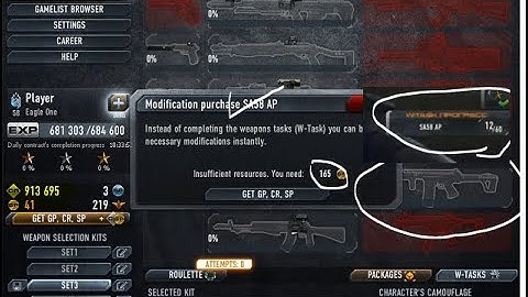 contract wars SA58 AP weapon star unlock