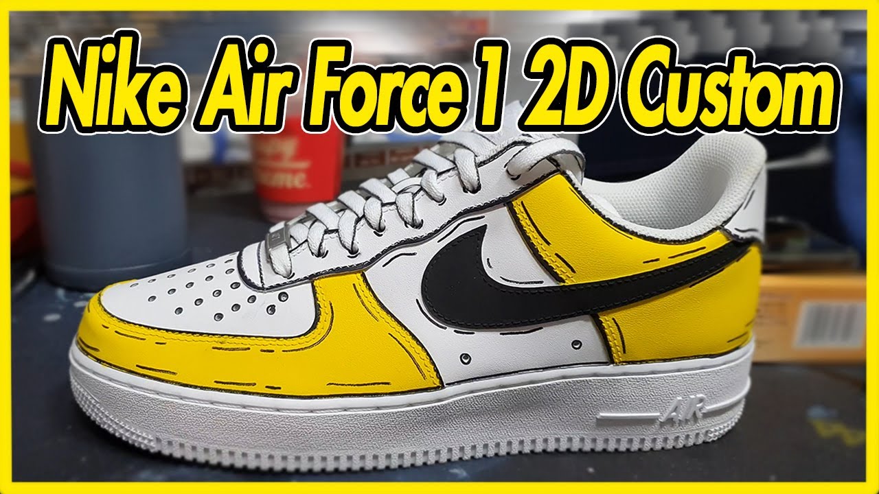 Nike Airforce1 2D Custom 