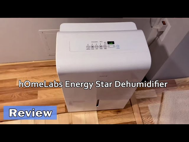 Review hOmeLabs 4500 Sq. Ft Energy Star Dehumidifier 