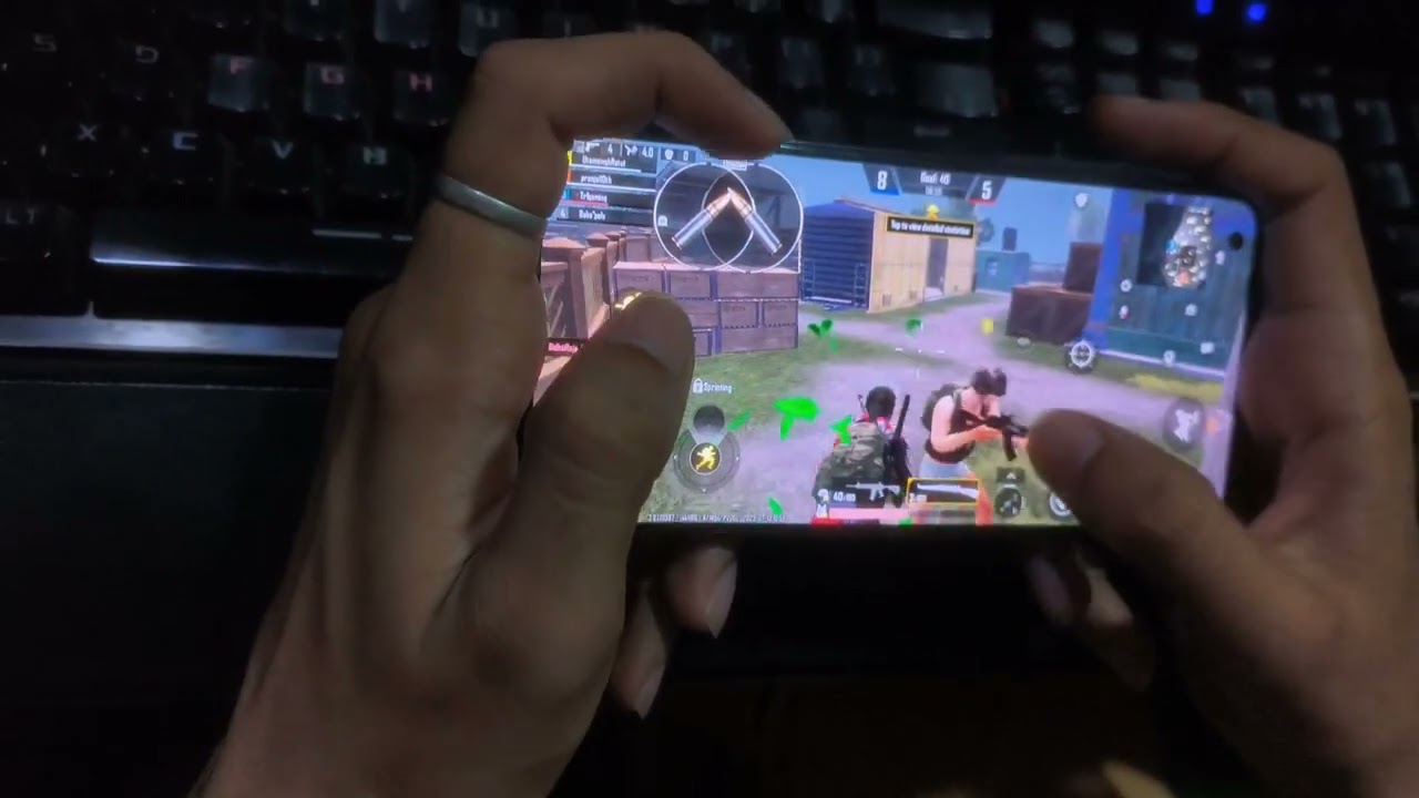 Vivo x50 || Pubg Mobile Battleground Gameplay || 