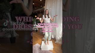 Soft or Luxe? 🤍✨ #shorts #bonbonbelle #wisconsinbride #sayyestothedress #bridal #wedding screenshot 3