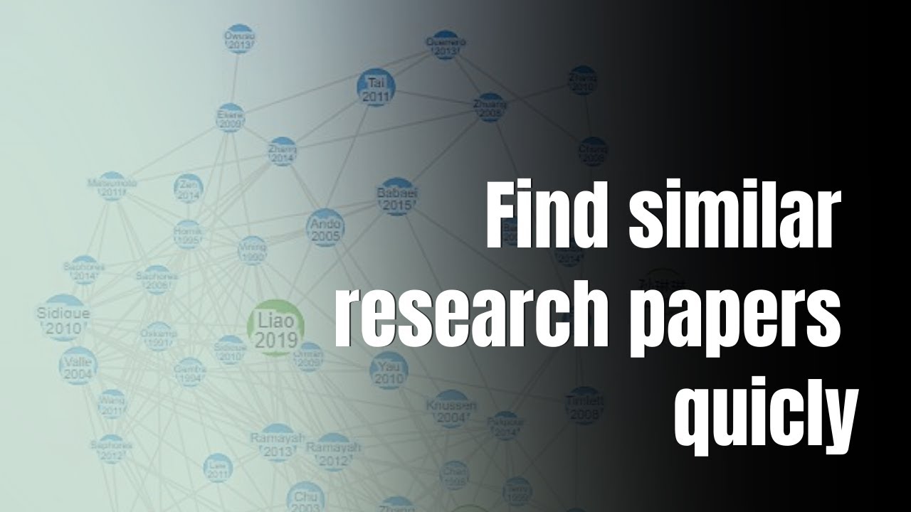 How to quickly find similar research papers using Research Rabbit as AI ...