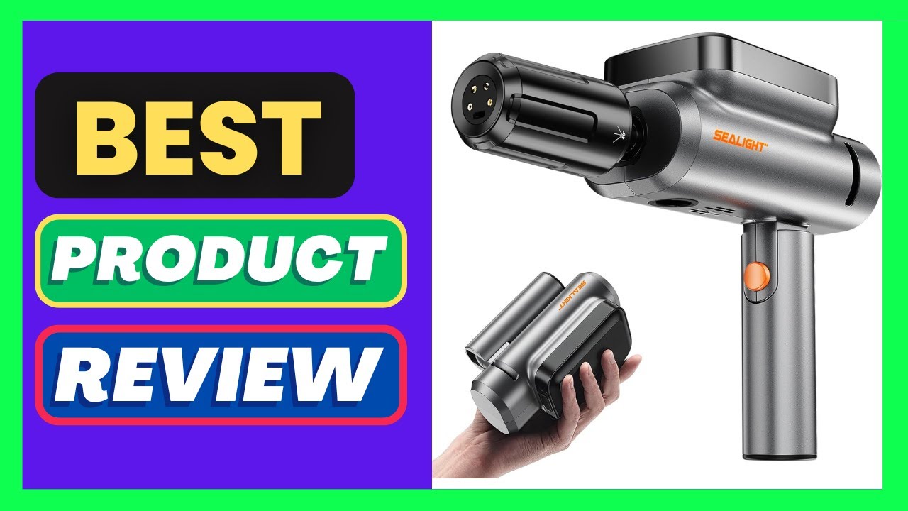 SEALIGHT Foldable Cordless Pressure Washer, 300 PSI Portable