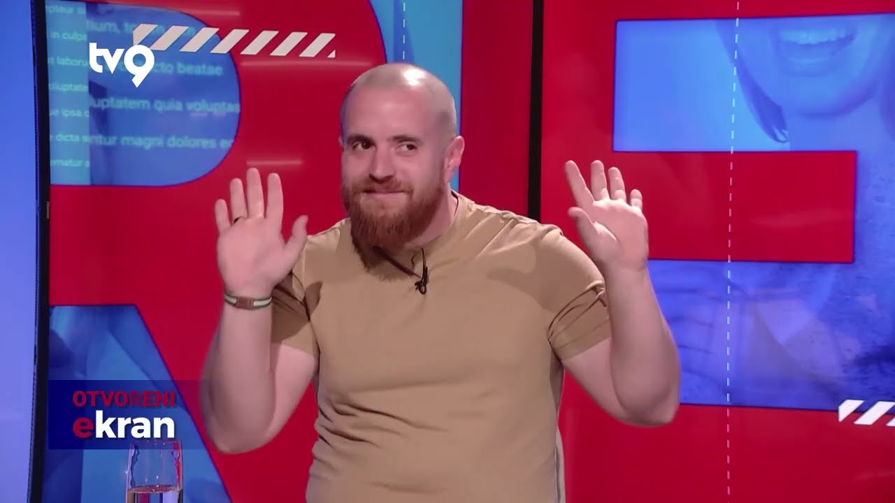 TV KANAL 9, NOVI SAD: OTVORENI EKRAN, 29.08.2025. Miguel Jaramillo