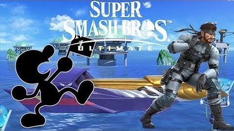 Smash Brawl Snake Codec (Mr Game And Watch)