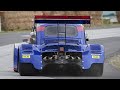 FIAT 500 W Double Hayabusa V8 Dyno Testing Racing 11 000RPM Monster 