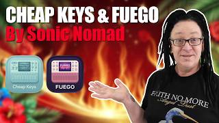 Cheap Keys (Retro Synth) & Fuego (Latin Music Instrument) by Sonic Nomad on iPad screenshot 1