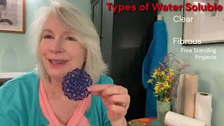 Wash-away Stabilizers: The Secret To Lace & Delicate Embroidery