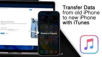 How to Transfer Data from old iPhone to new iPhone with iTunes!