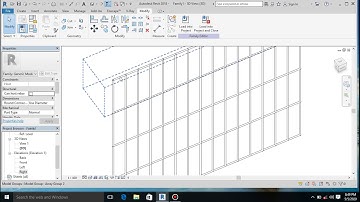 How to create CHAIN LINK FENCE in Revit lesson 3.