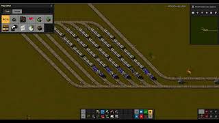 Factorio roundabout deadlocking test