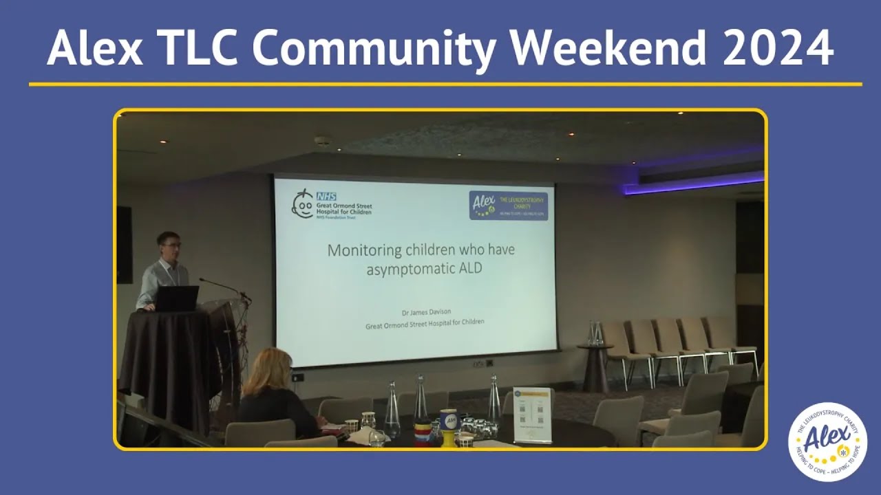 Monitoring children with asymptomatic Adrenoleukodystrophy (ALD) - Dr James Davison