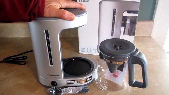 Zojirushi Zutto 5-Cup Coffeemaker Silver Ec-Dac50 - Best Buy