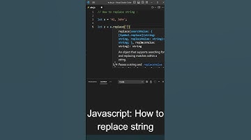 How To Replace String In JAVASCRIPT | Replace Javascript  | #javascript #shorts #javascriptshorts