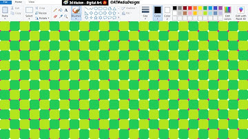 50.How to Create Amazing 3D Illusion Drawings in MS Paint A Step by Step Tutorial #mspaintcartoon