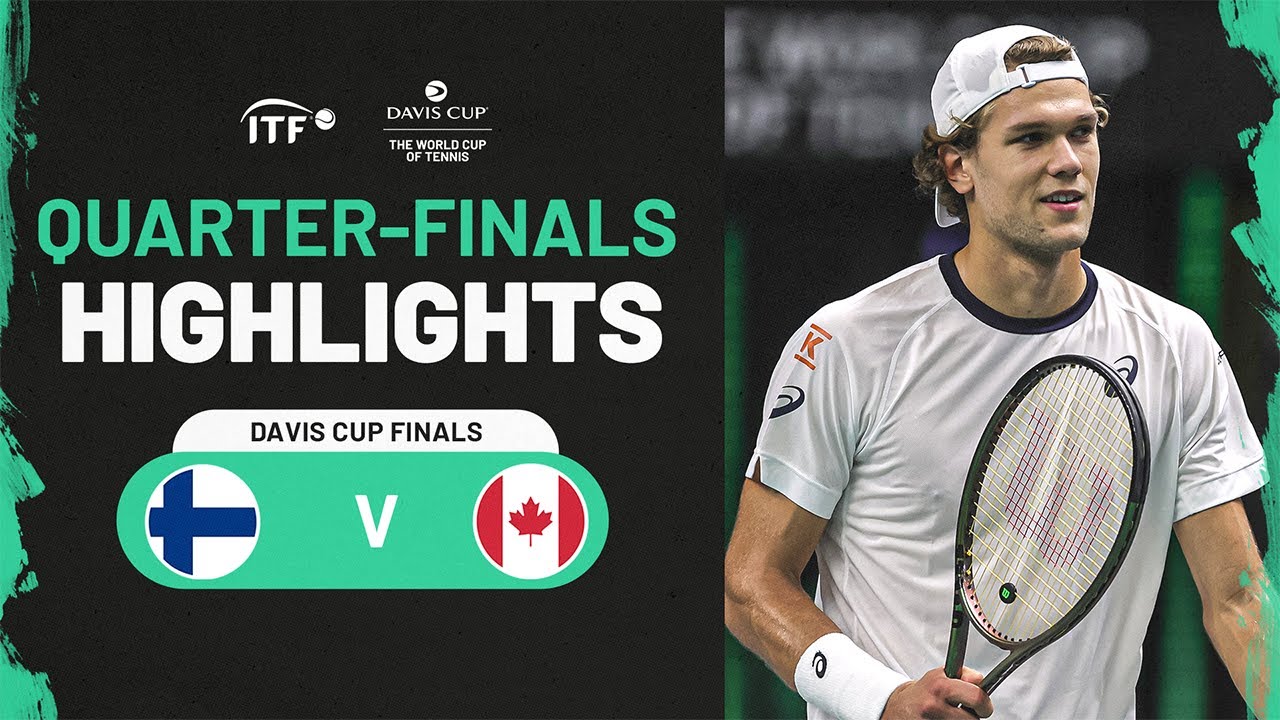 Highlights: Otto Virtanen (FIN) v Gabriel Diallo (CAN) | Davis Cup Finals 2023