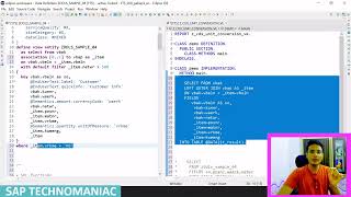 CDS Unit and Currency Conversion Function Part 15 ABAP on HANA Course screenshot 4