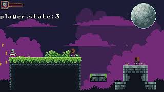 Game Maker indie platformer Knight mechanics (test 1)