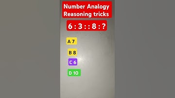 Number Analogy Reasoning tricks #shorts #maths #tricks #rrb#ssc