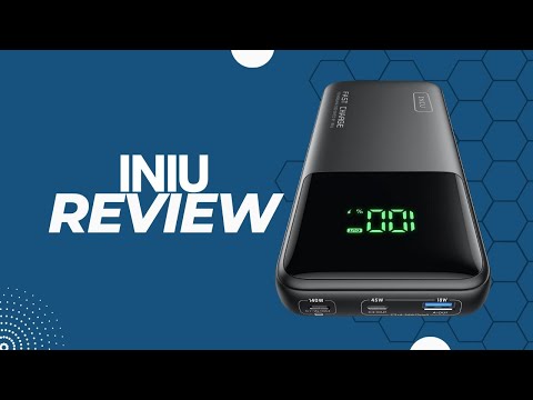 Review: INIU Power Bank 140W, 27000mAh High Capacity Portable Charger,  Smart Digital Display 