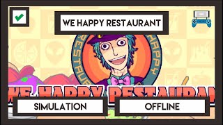 (A) MAKANAN ANEH - We Happy Restaurant (Gameplay) screenshot 5