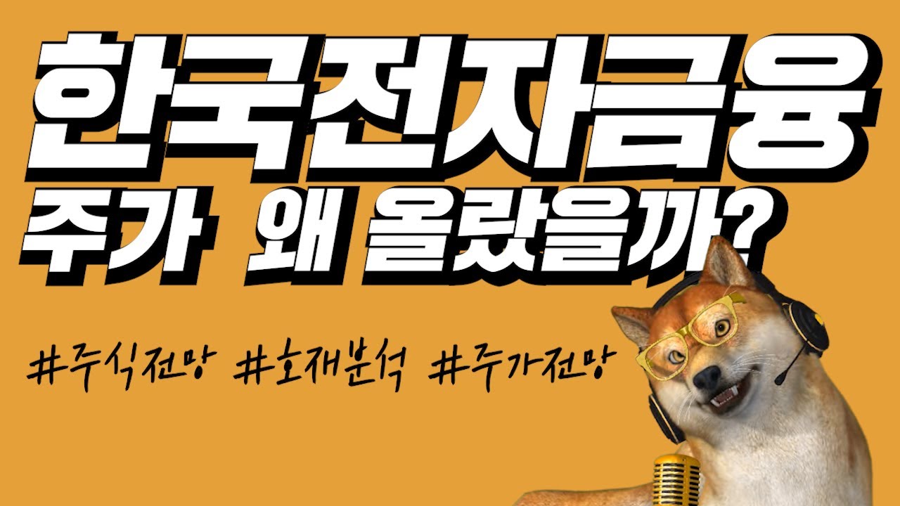 와이스톡TV] 한국전자금융, 주가 왜 올랐을까?