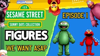 SESAME STREET - Which Action Figures Do We Want (part 1)