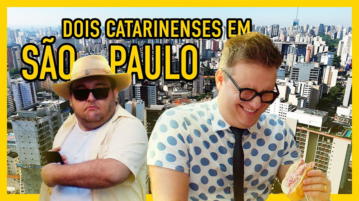 DOIS CATARINENSES EM SÃO PAULO (Indavírus em SP - LAURO ANTIGO E GUSTAVO PÓRCO)