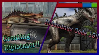 Creating another hybrid!! Indominus Rex Code 19!! - Jurassic World™: The Game |ep5|