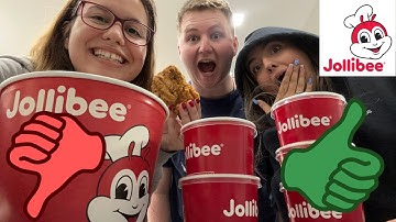 Trying Jollibee for the FIRST TIME! (Ft. Friends)