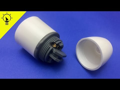 How to wire a Light Bulb Holder